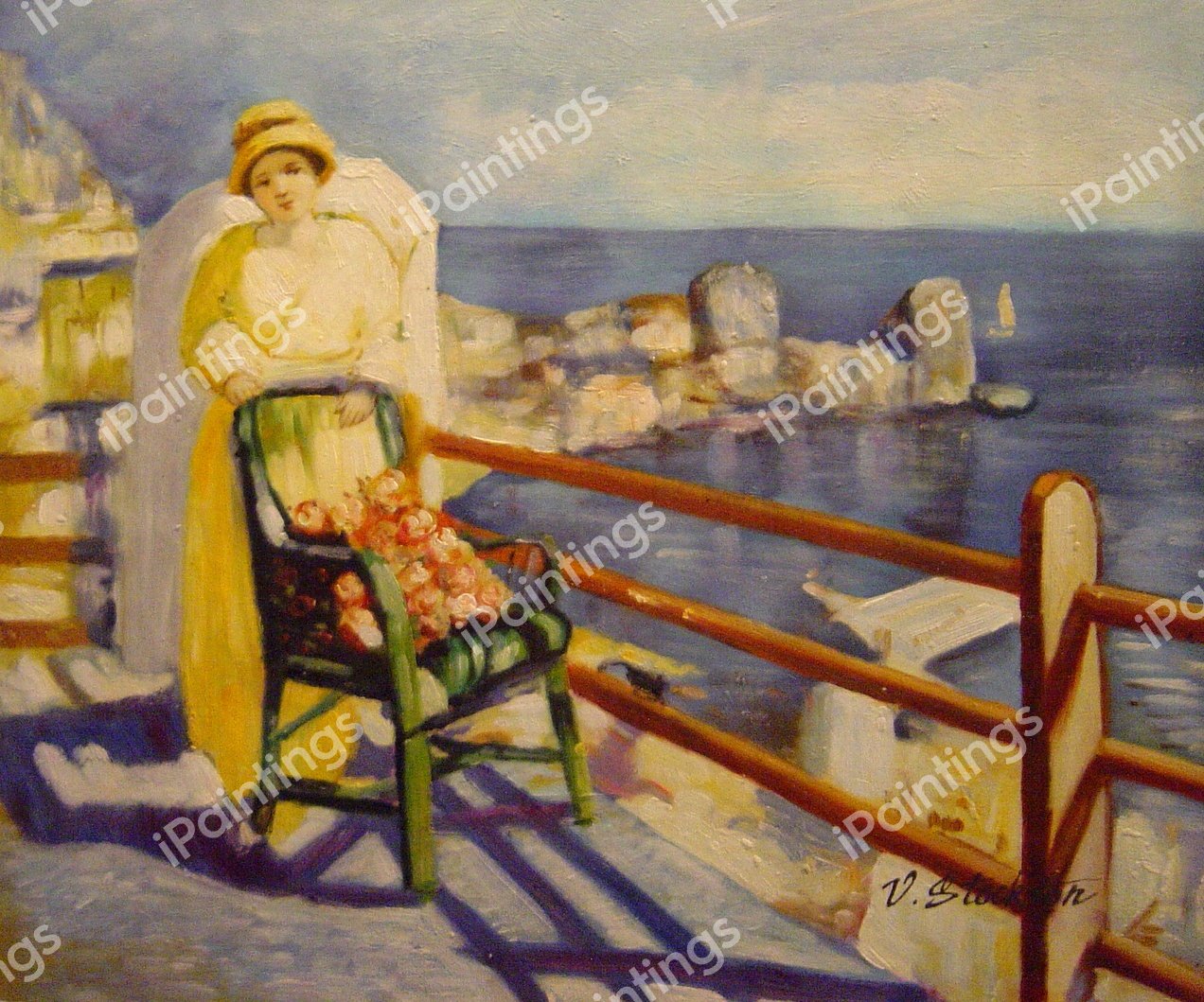 Gurzuf. The painting by Konstantin Korovin