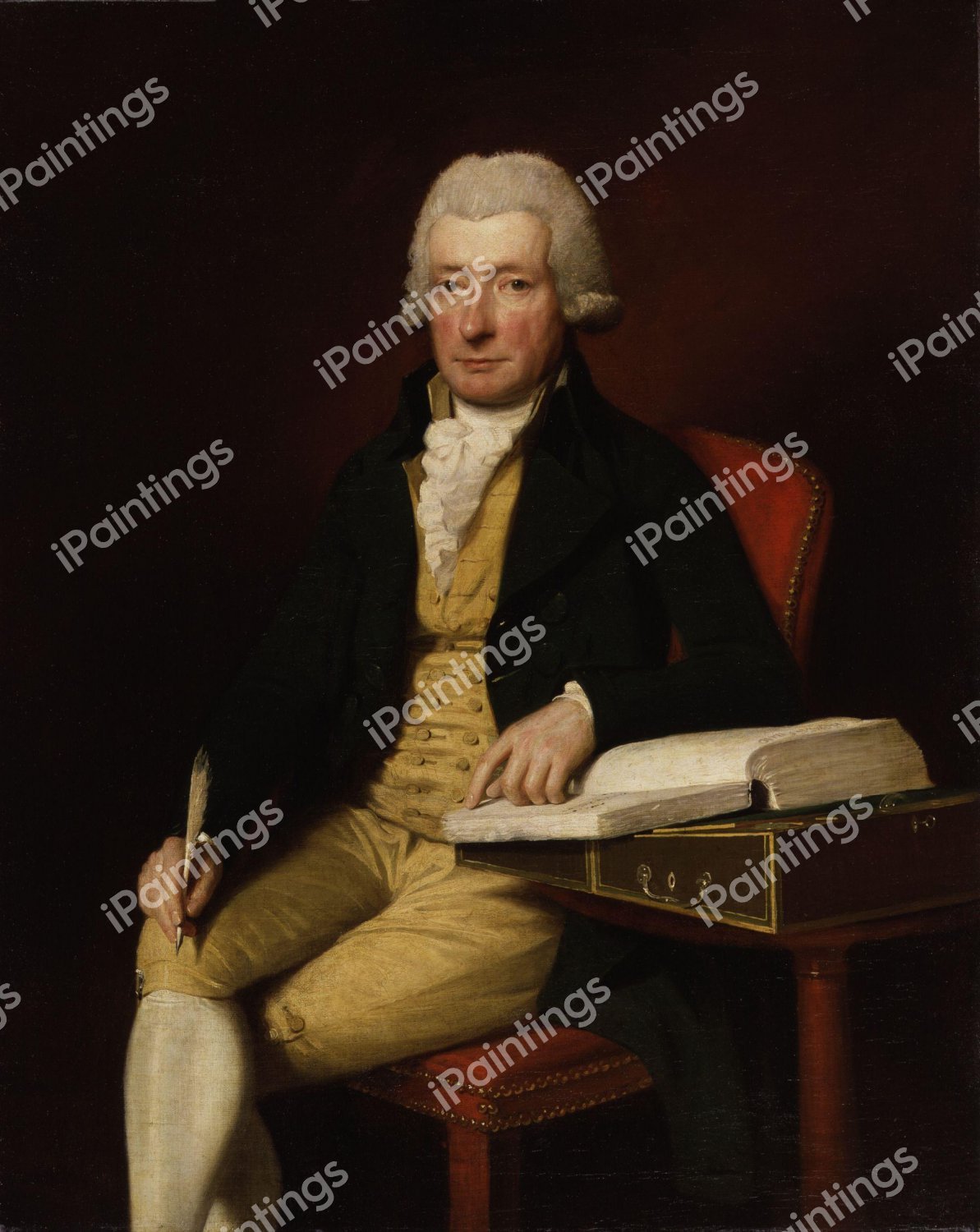 William Cowper. The painting by Lemuel Francis Abbott