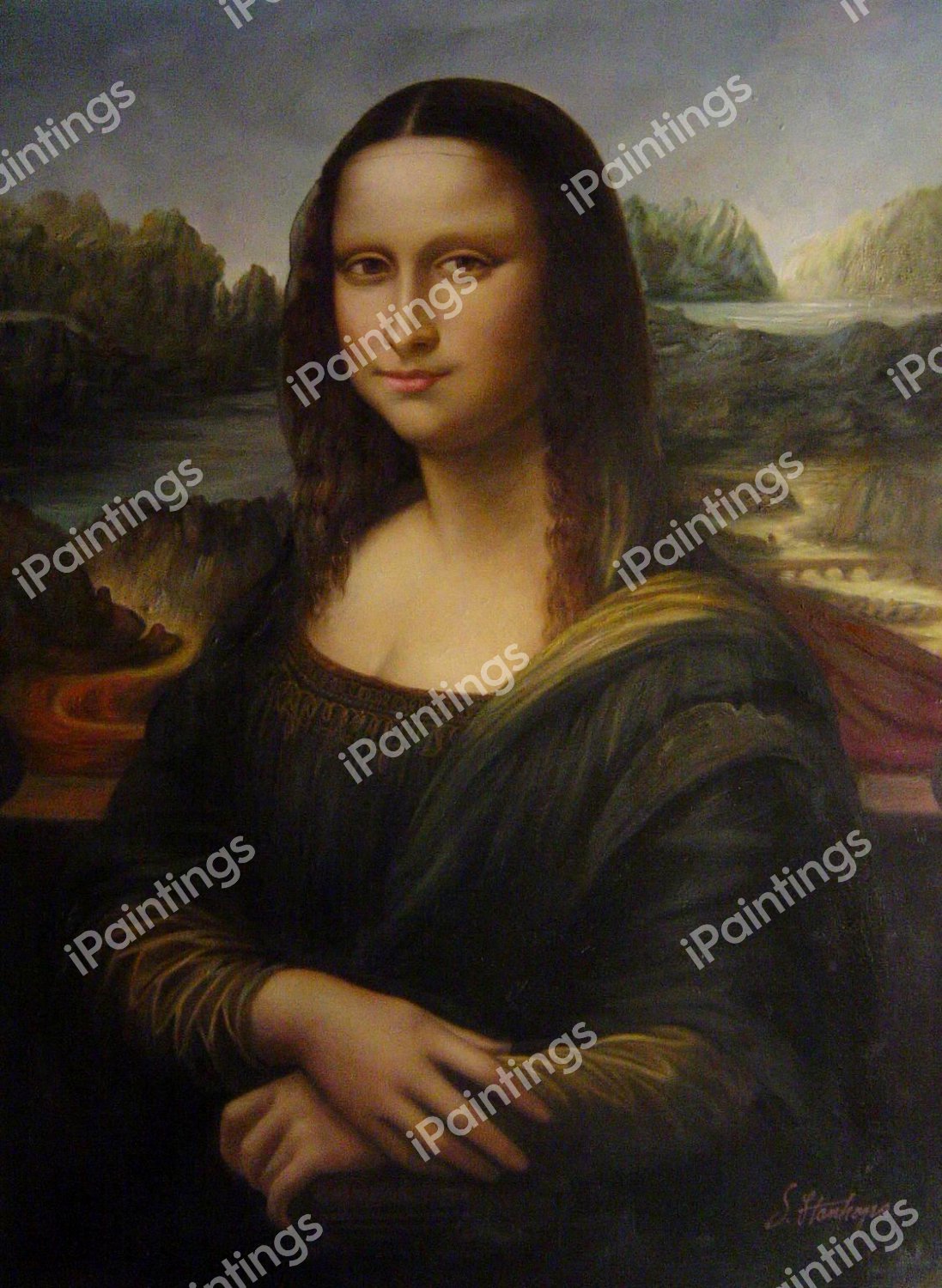 Mona Lisa. The painting by Leonardo Da Vinci