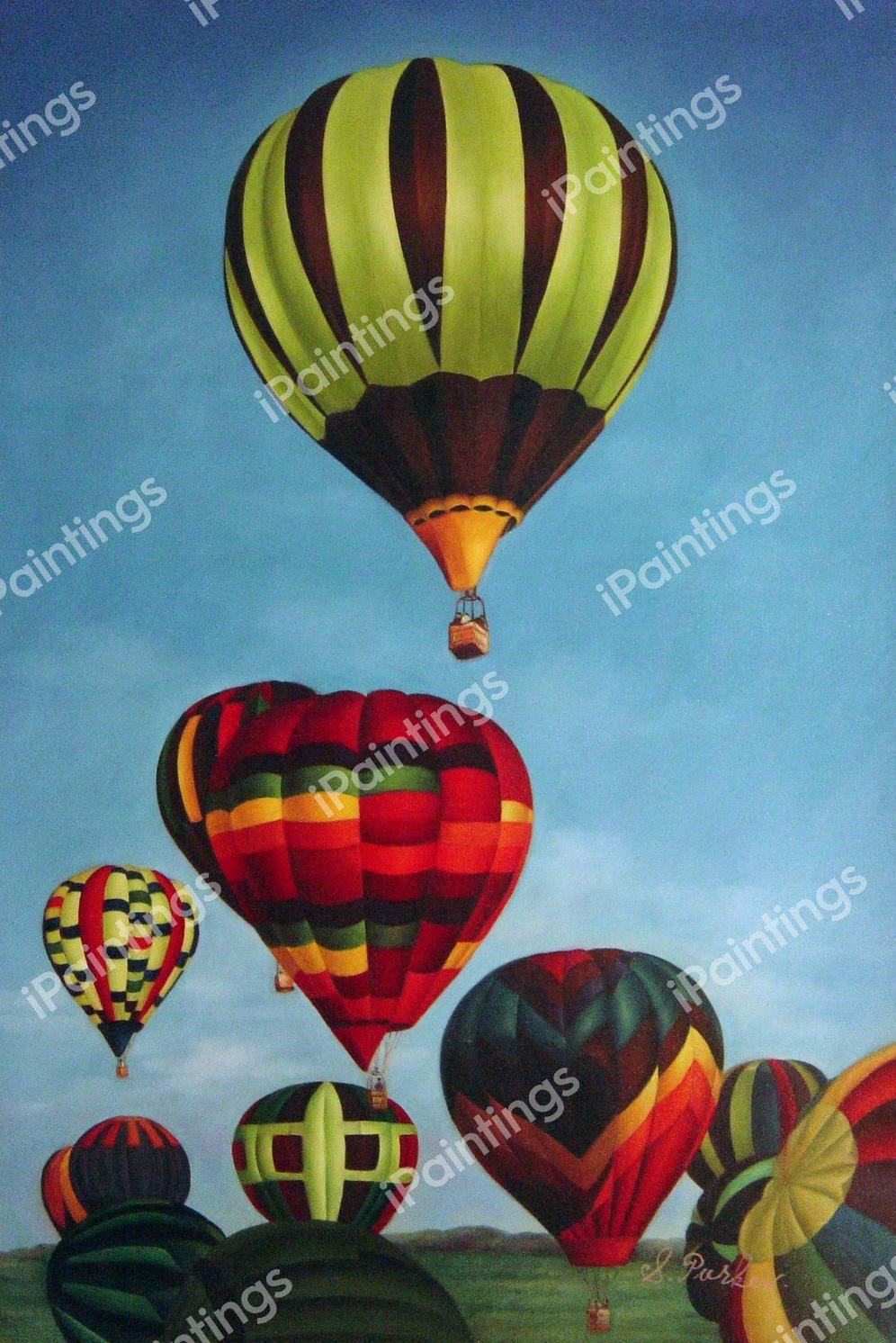 Lift Off. The painting by Our Originals