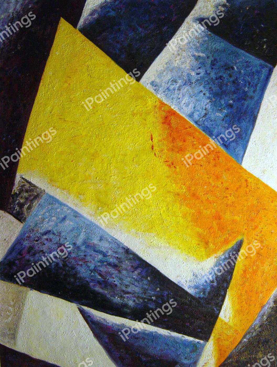 Composition. The painting by Liubov Sergeyevna Popova