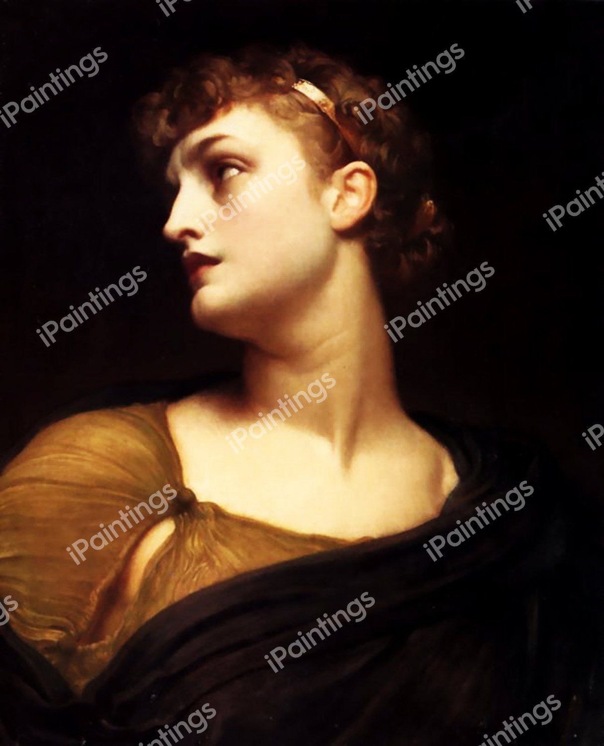 Antigone. The painting by Lord Frederic Leighton
