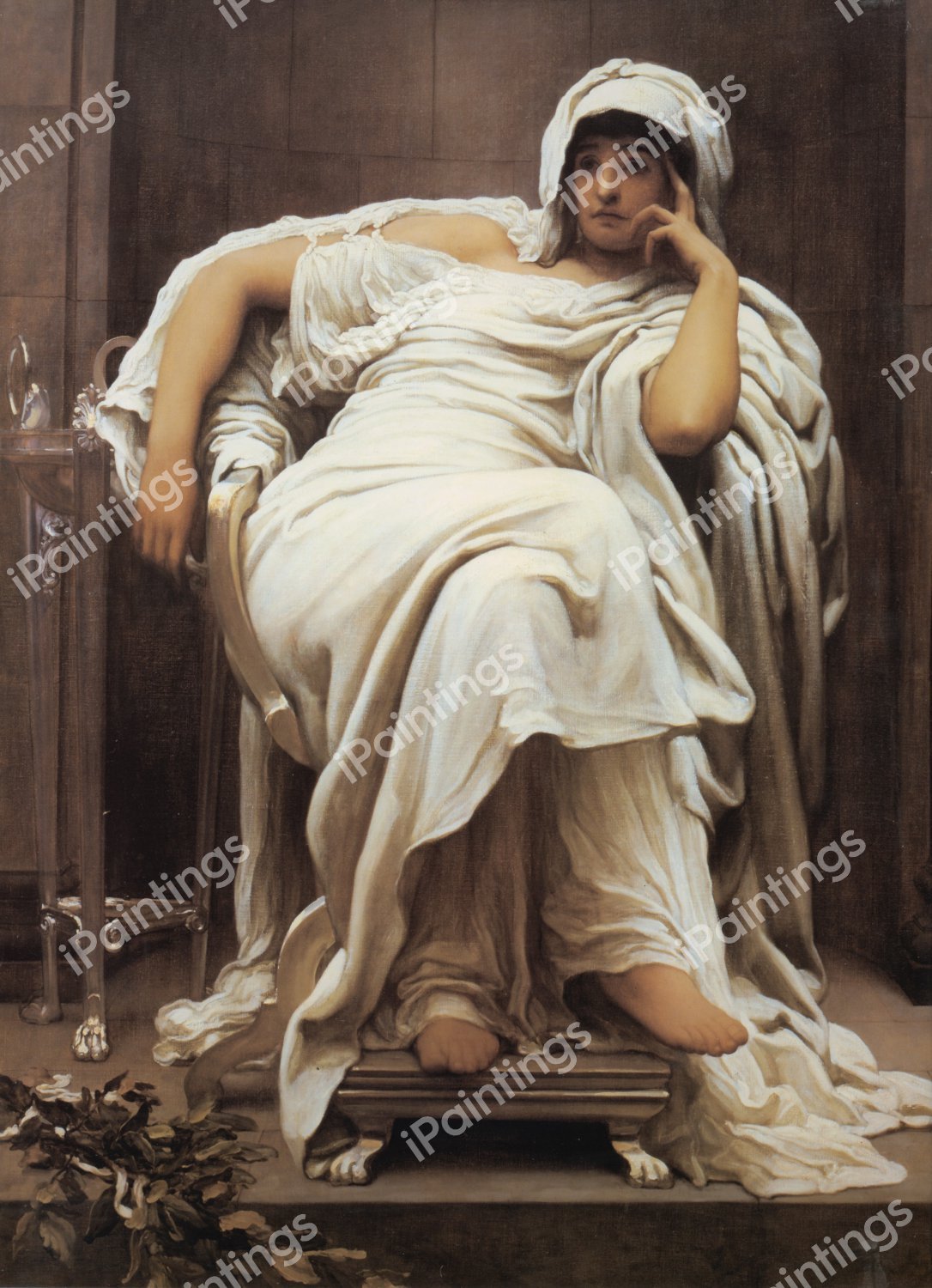 Faticida. The painting by Lord Frederic Leighton