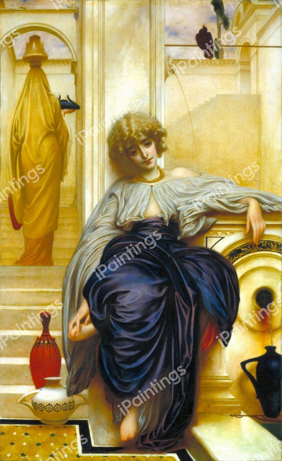 Lieder Ohne Worte. The painting by Lord Frederic Leighton