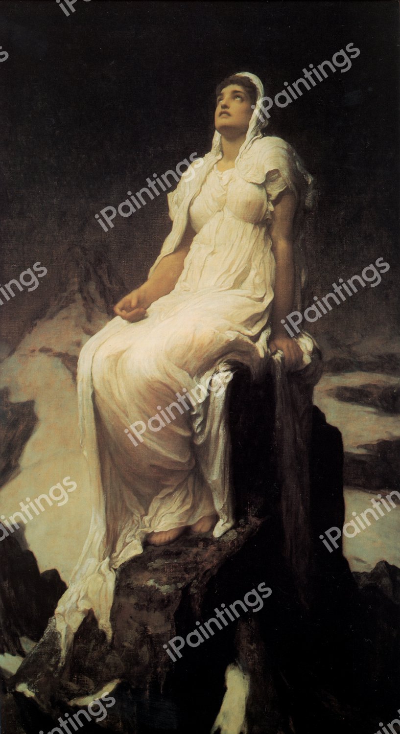 Spirit of the Summit. The painting by Lord Frederic Leighton