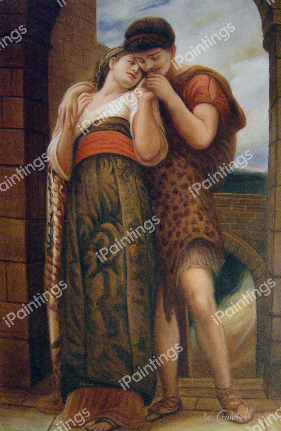 Wedded. The painting by Lord Frederic Leighton