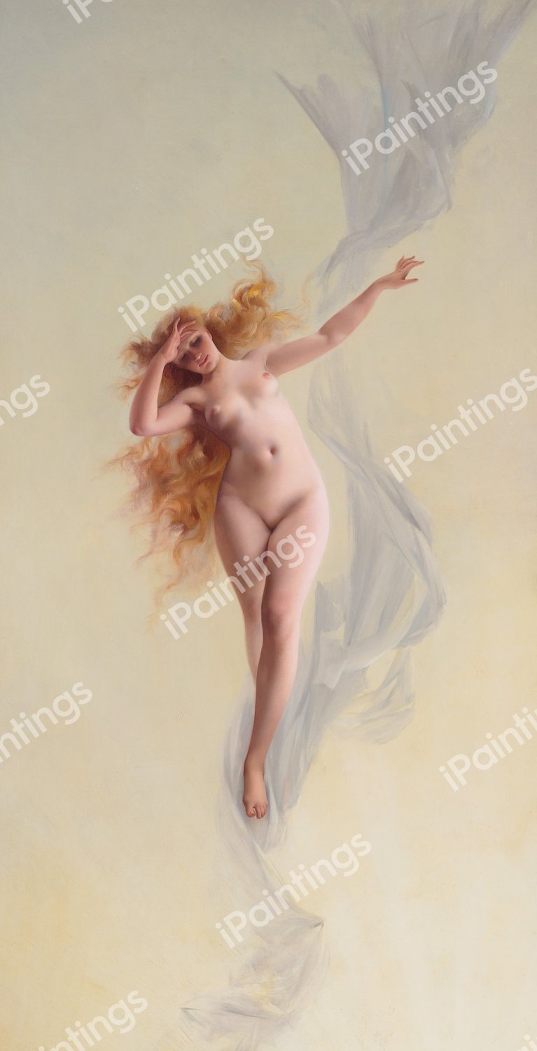 Dawn. The painting by Luis Ricardo Falero