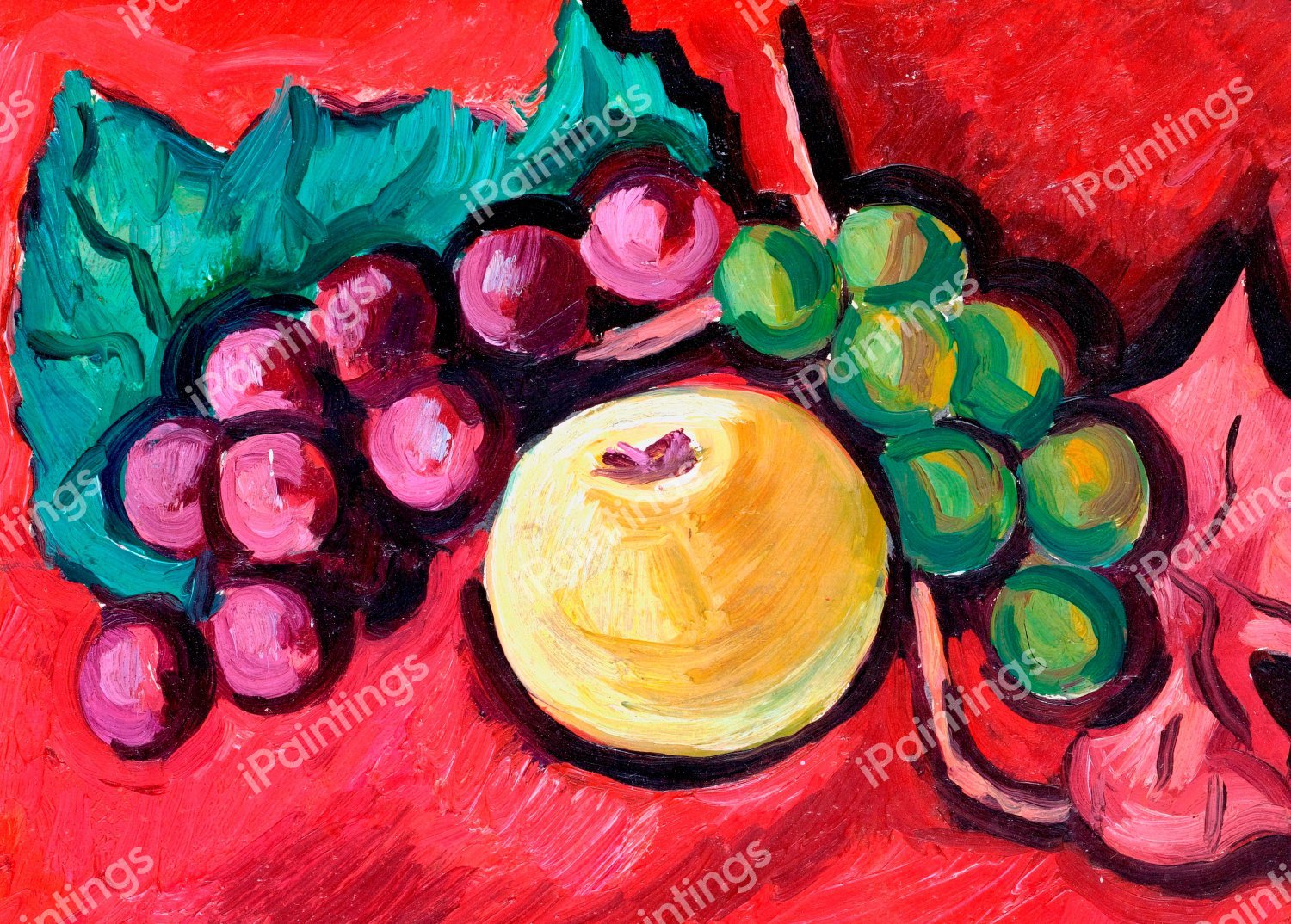 Still Life. The painting by Marsden Hartley