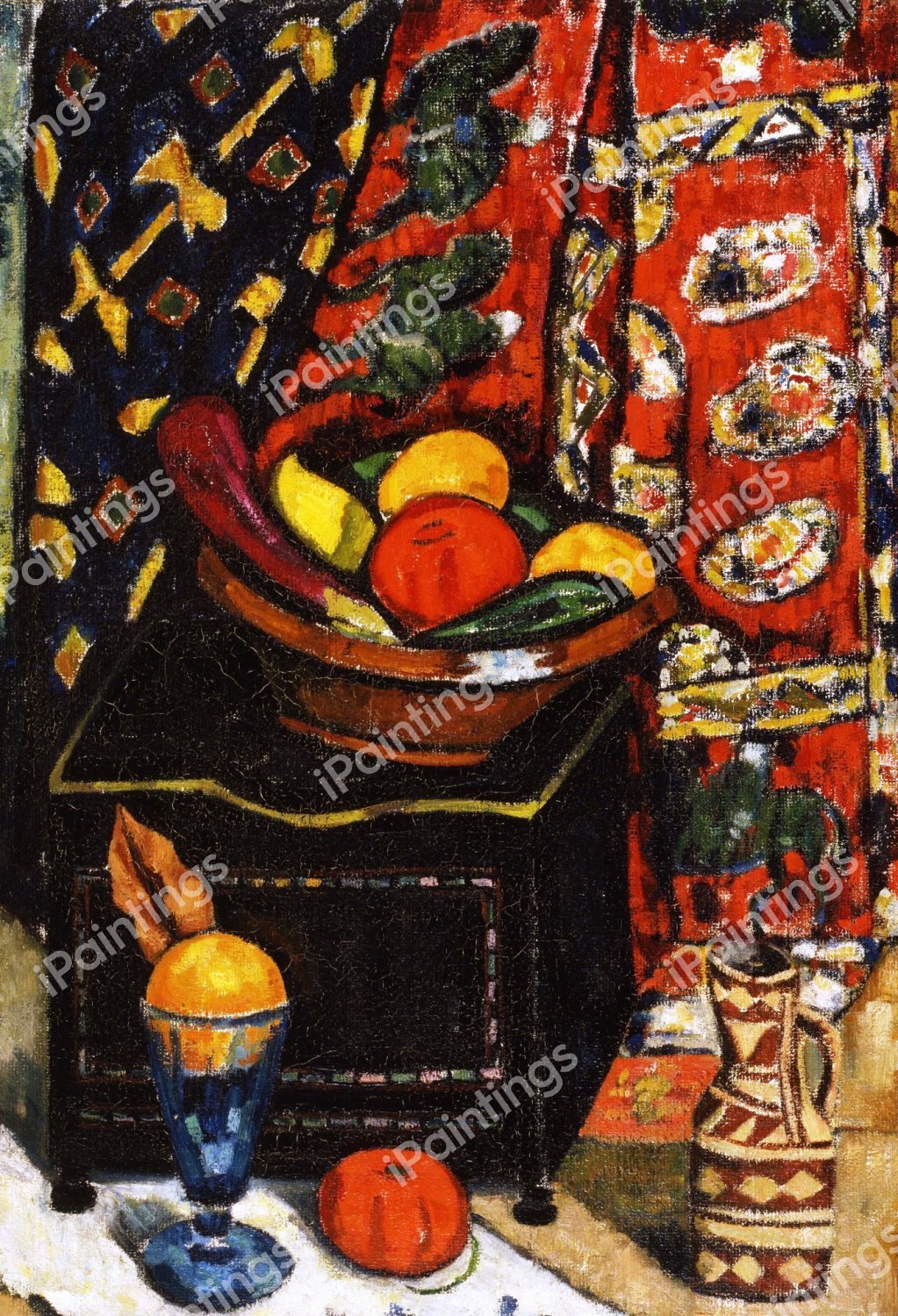 Still Life No. 1. The painting by Marsden Hartley
