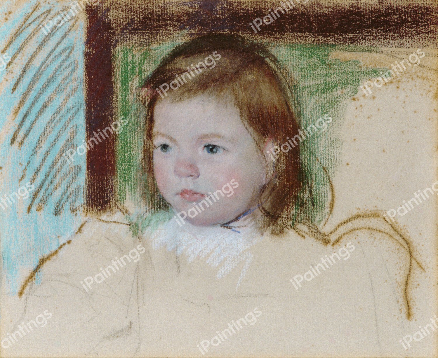 Ellen Mary Cassatt. The painting by Mary Cassatt