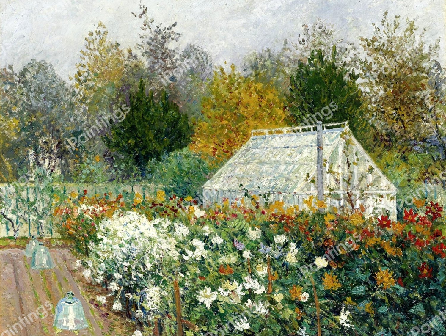 All the Flowers of Autumn. The painting by Maxime Maufra