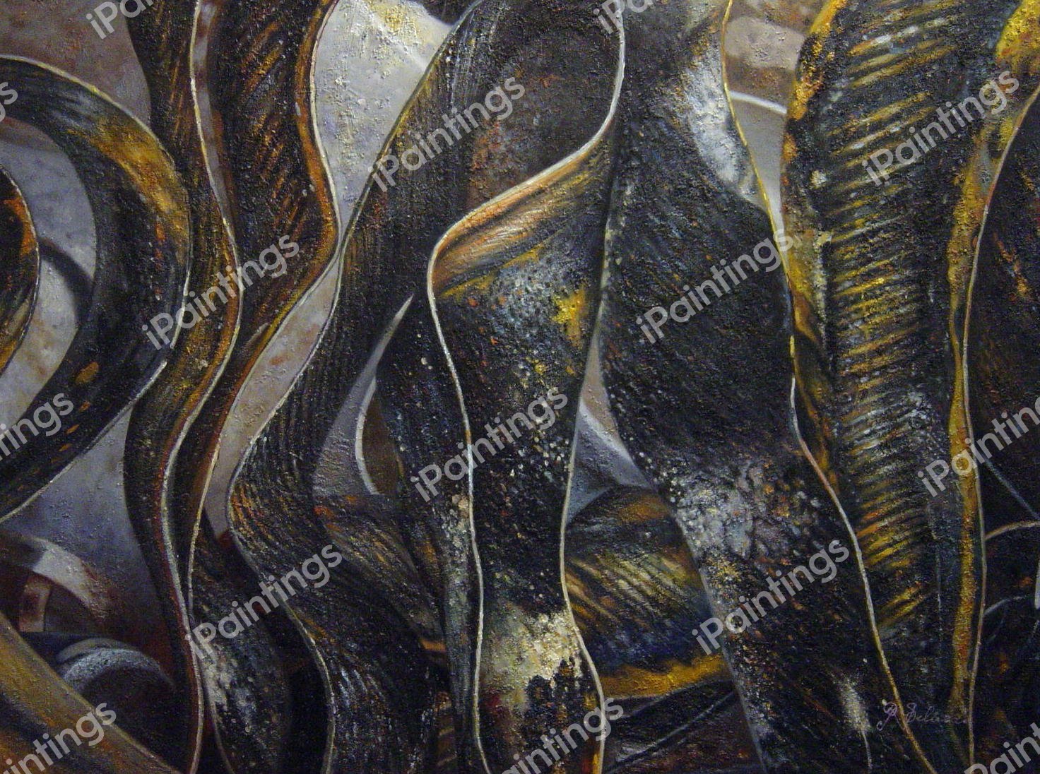 Metal Abstract. The painting by Our Originals