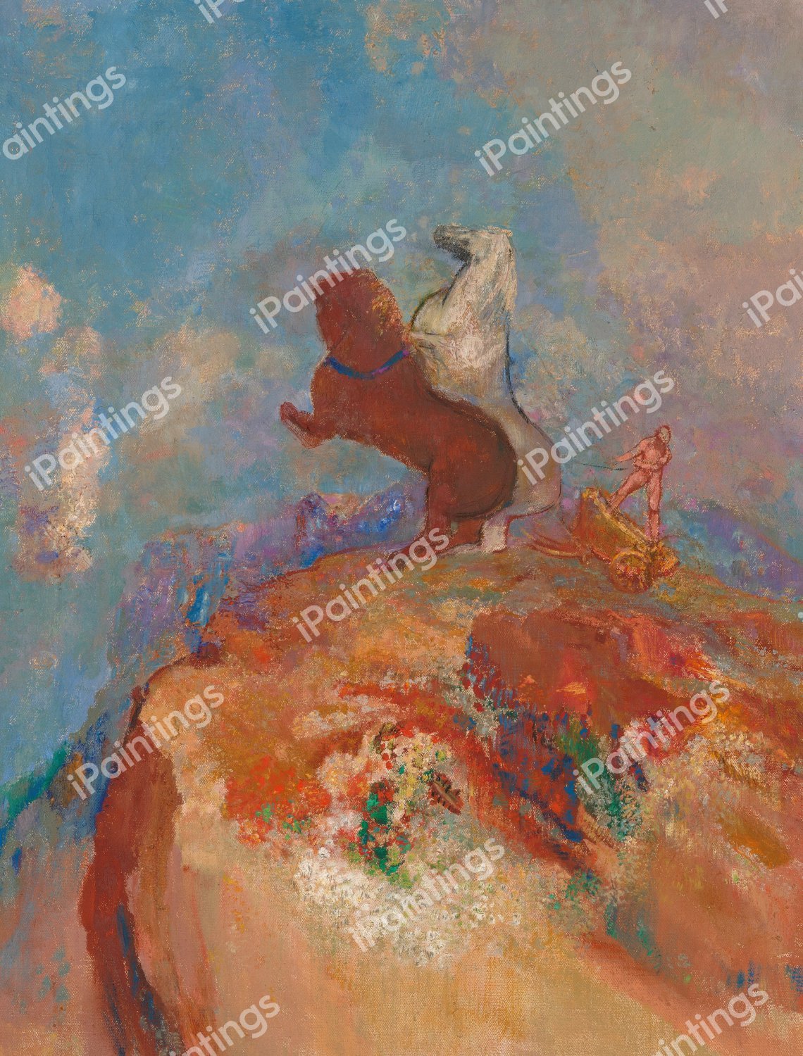 Apollo . The painting by Odilon Redon