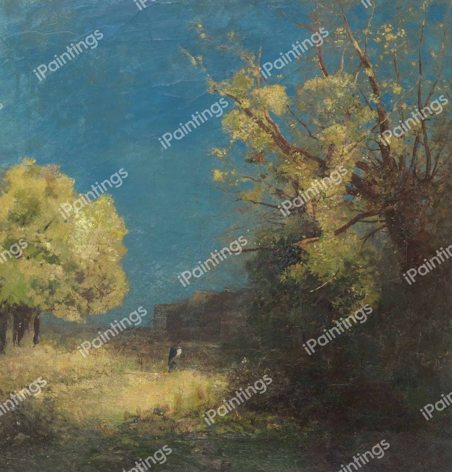 Silent Nature. The painting by Odilon Redon