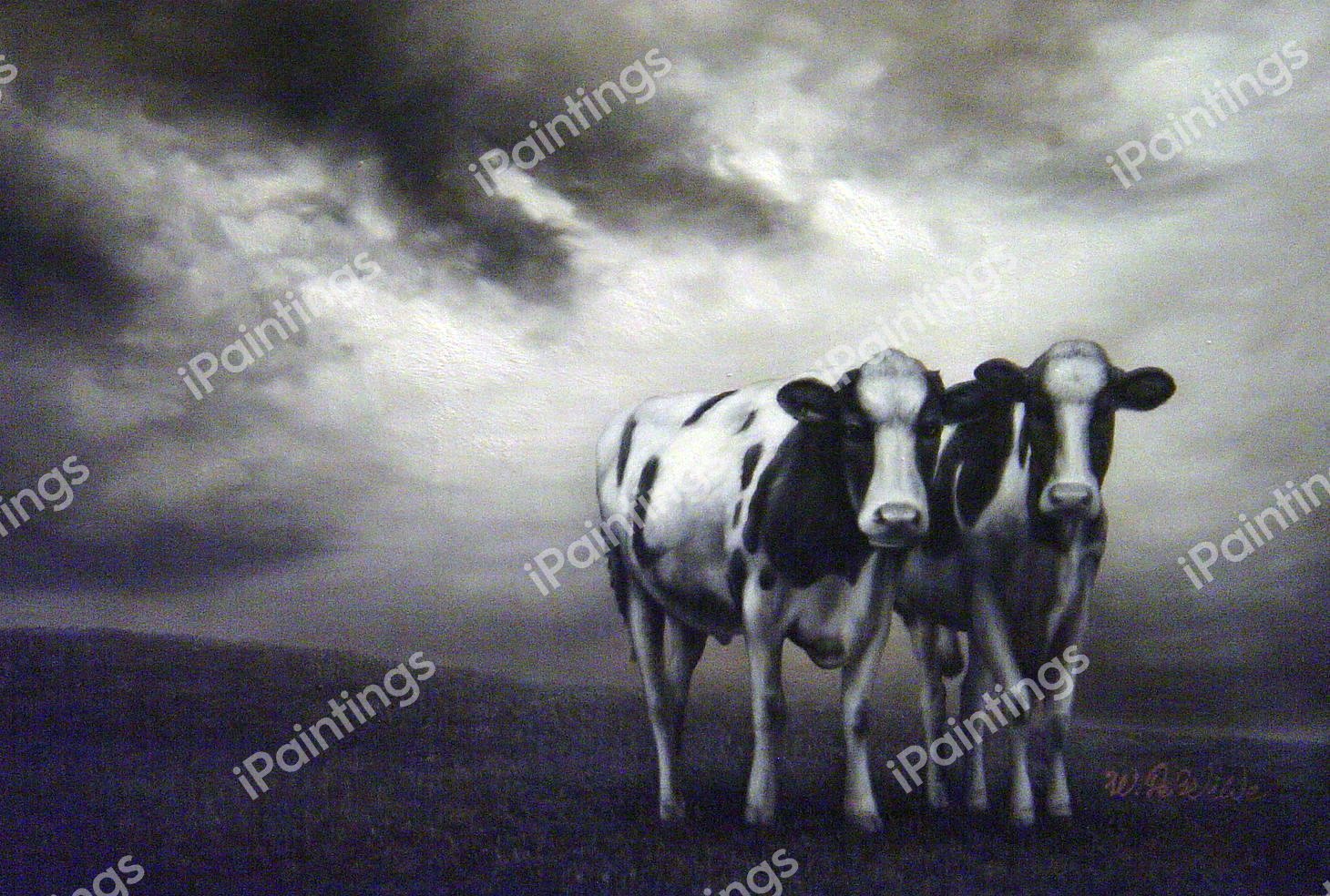 Out For A Walk. The painting by Our Originals