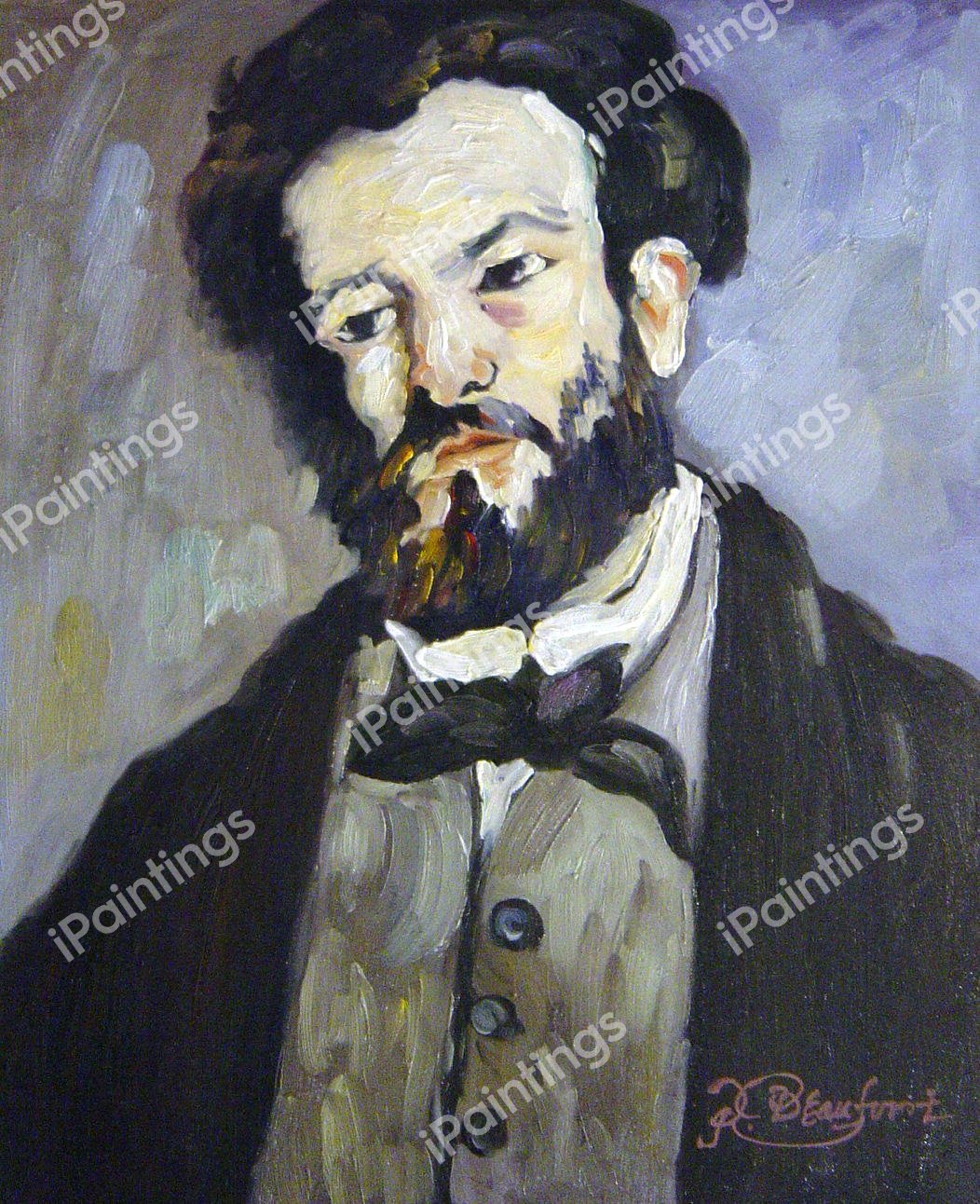 Anthony Valabregue. The painting by Paul Cezanne