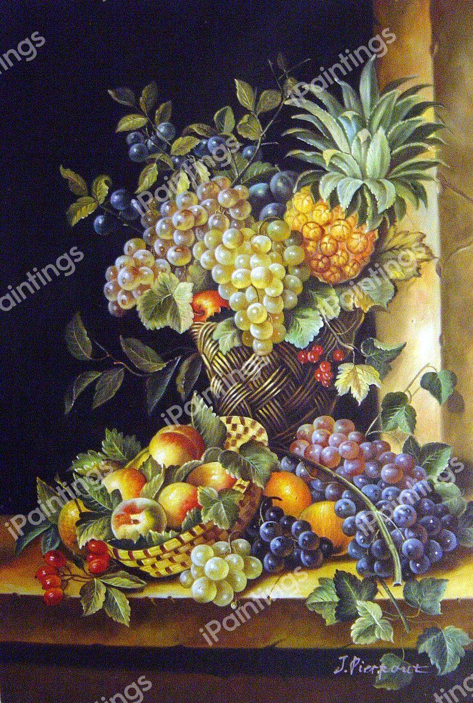 Still Life With Fruit. The painting by Pauline Koudelka-Schmerling
