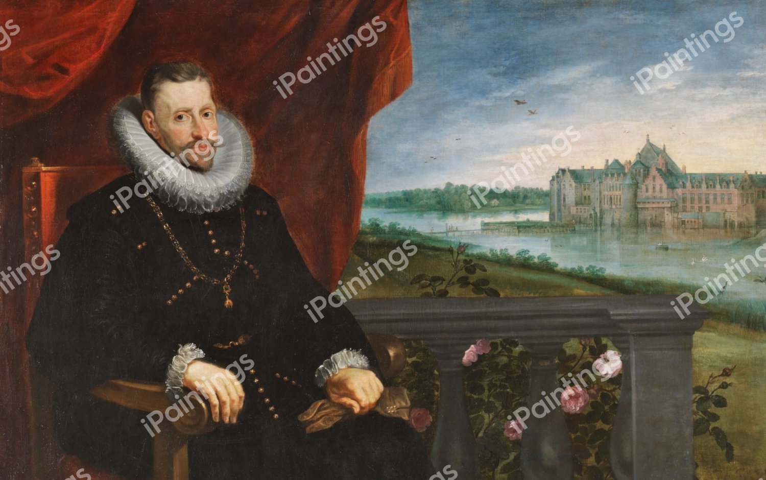 Archduke Alberto de Austria. The painting by Peter Paul Rubens