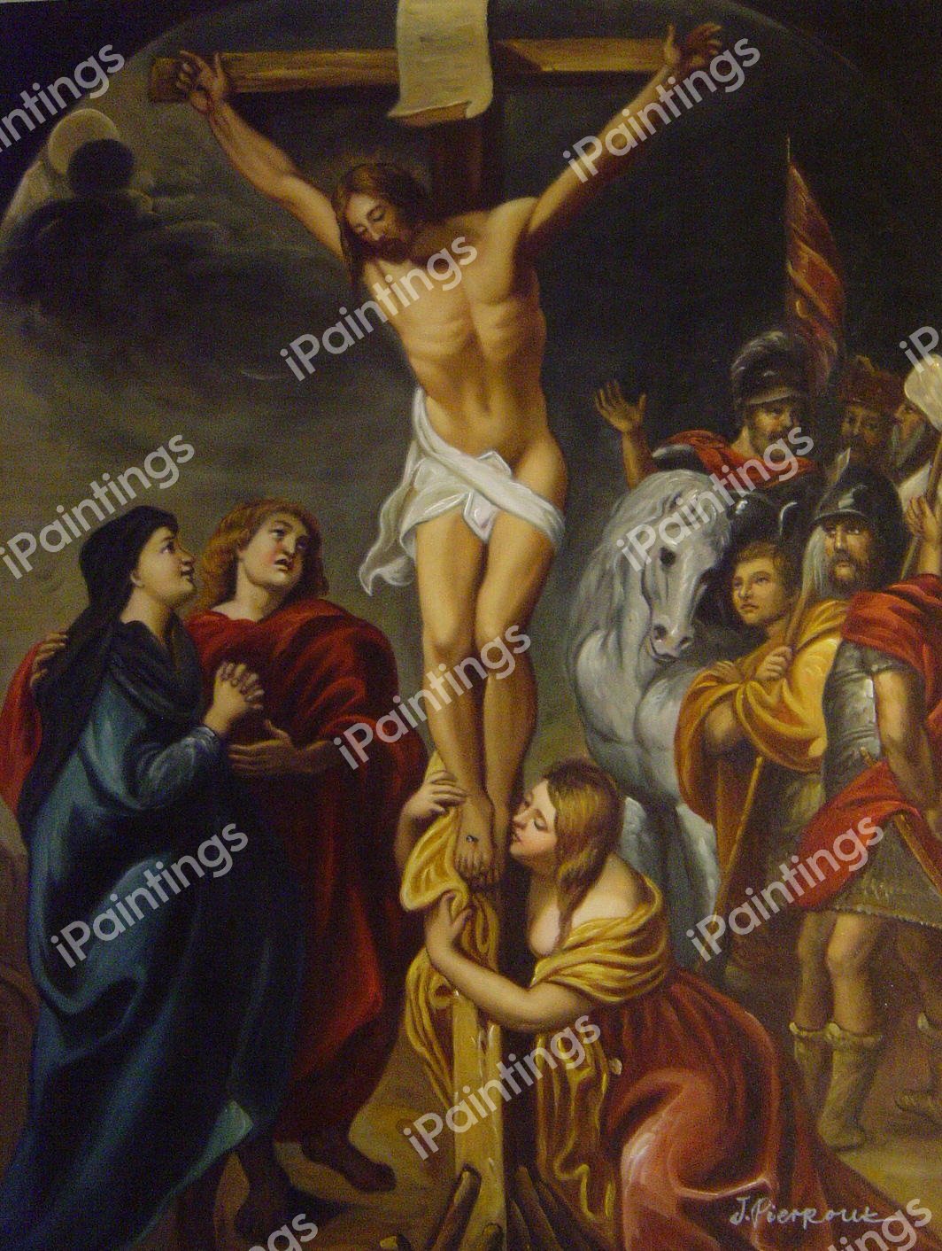 Christ On The Cross. The painting by Peter Paul Rubens