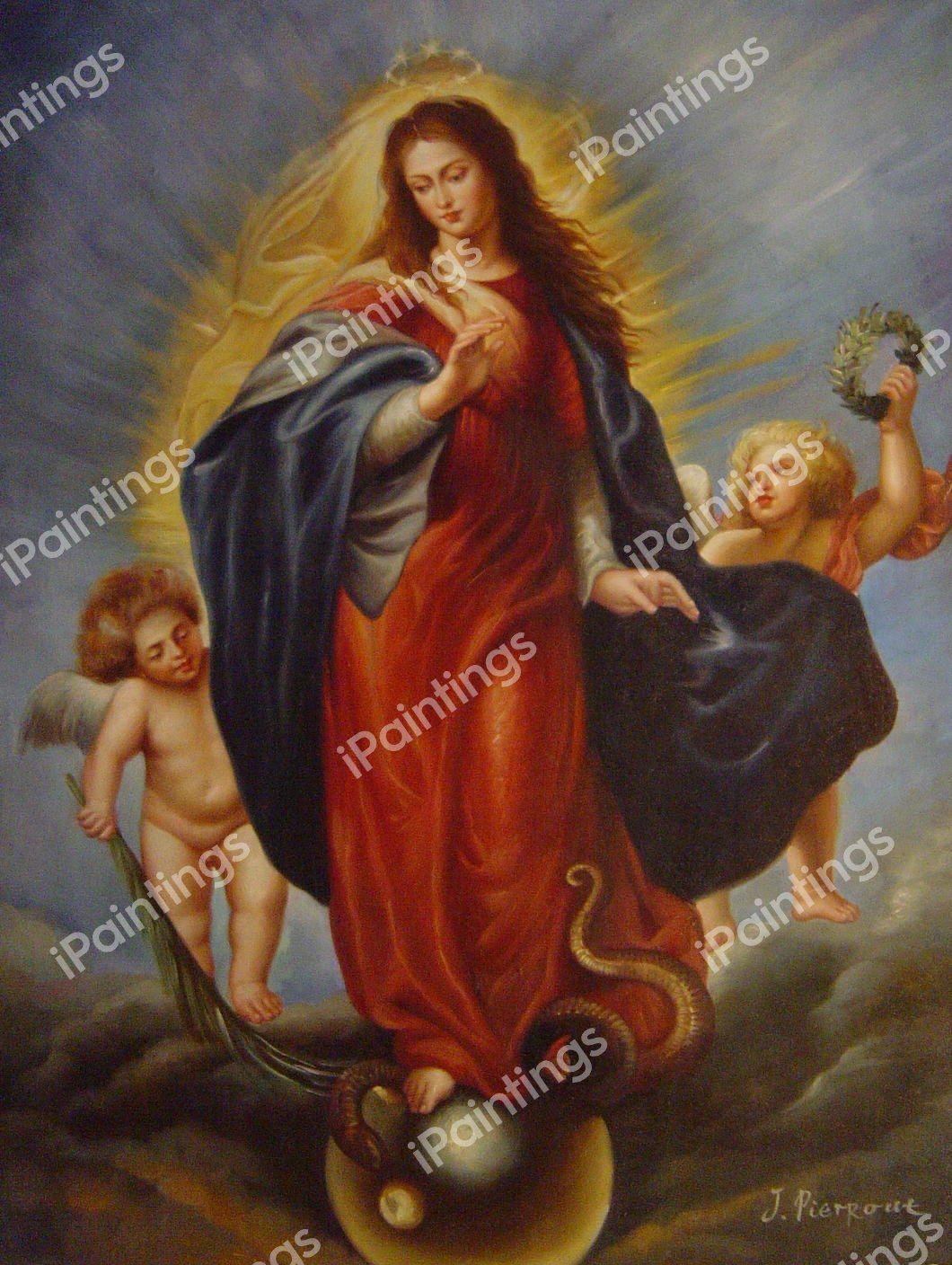 Immaculate Conception. The painting by Peter Paul Rubens