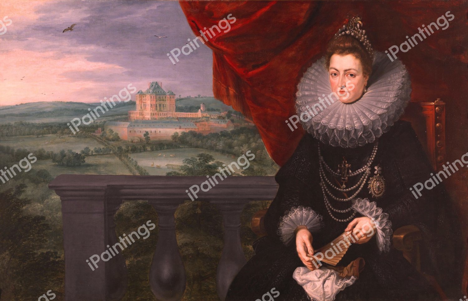 Isabel Clara Eugenia. The painting by Peter Paul Rubens