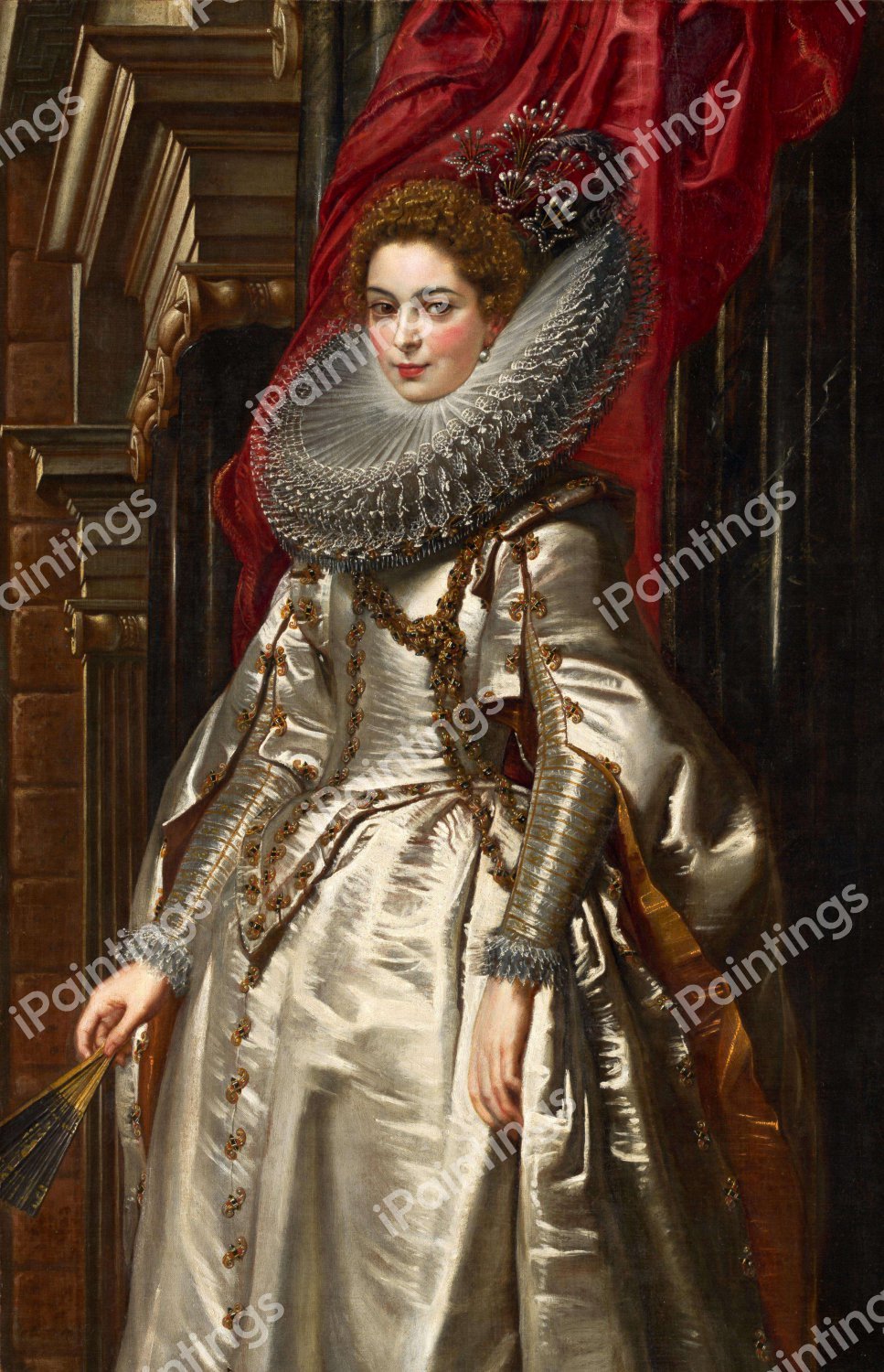 Portrait of Marchesa Brigida Spinola-Doria. The painting by Peter Paul Rubens