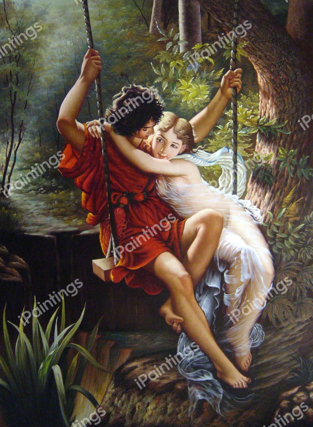 Springtime. The painting by Pierre-Auguste Cot