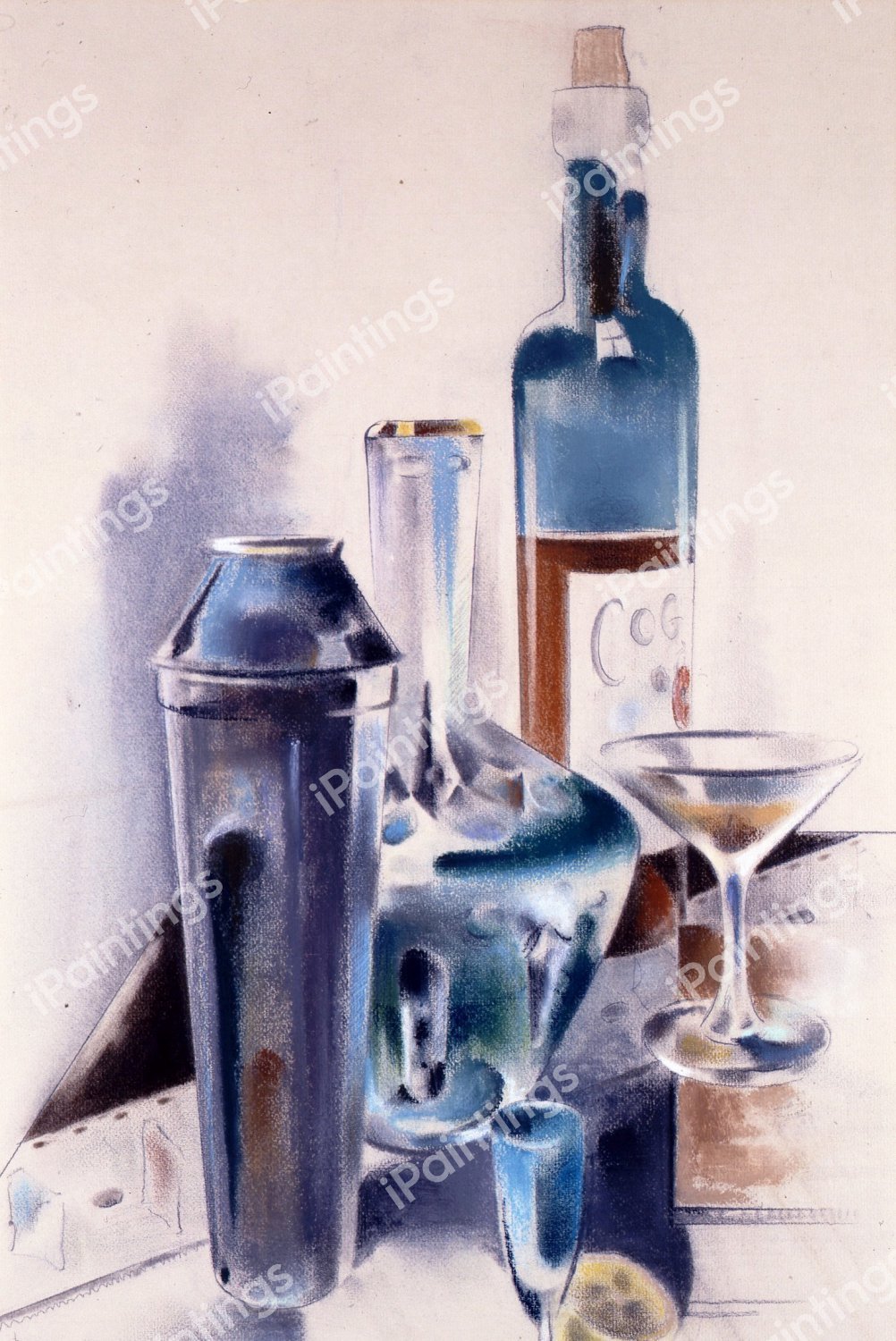 Hospitality. The painting by Preston Dickinson