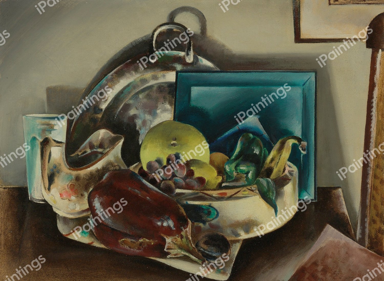 Still Life No. 1. The painting by Preston Dickinson