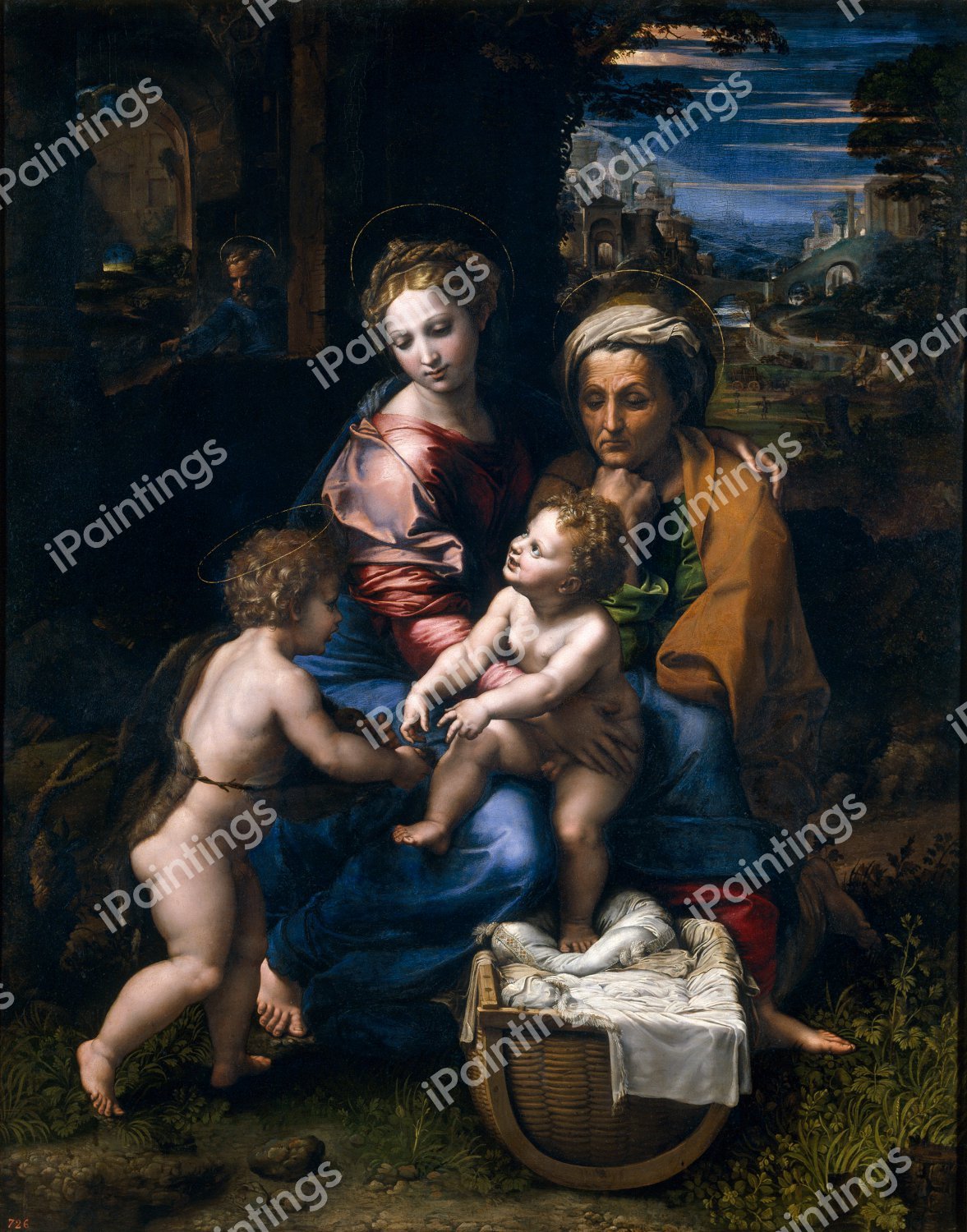 La Perla. The painting by Raphael 