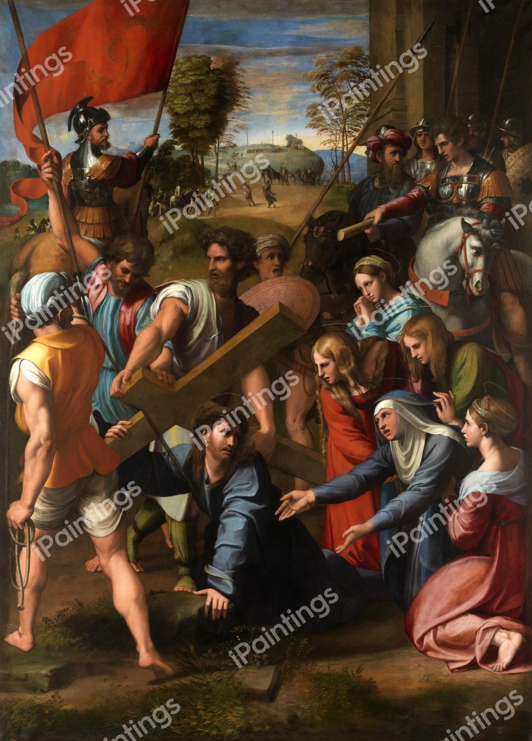 Lo Spasimo. The painting by Raphael 