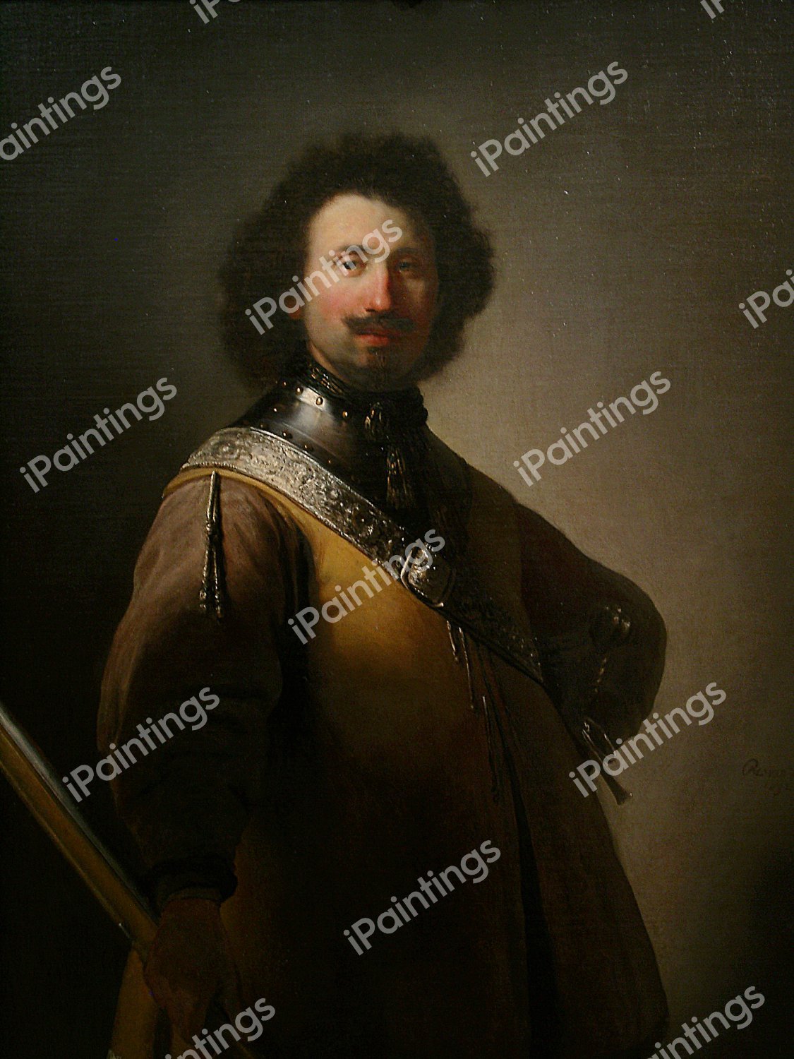 Joris de Caullery. The painting by Rembrandt van Rijn