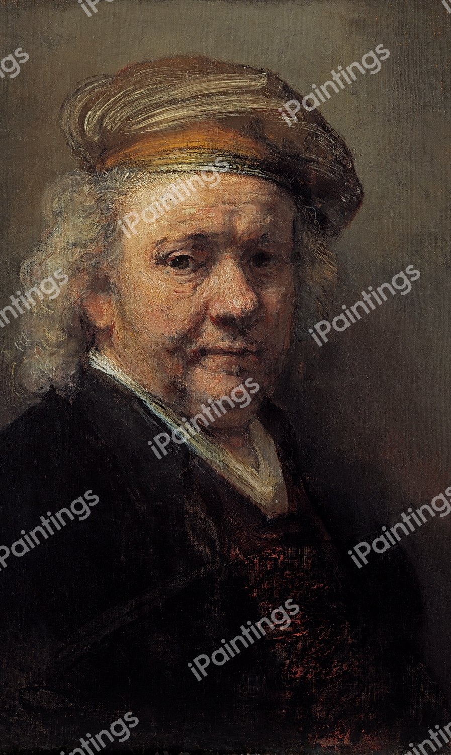 Self Portrait, 1669. The painting by Rembrandt van Rijn