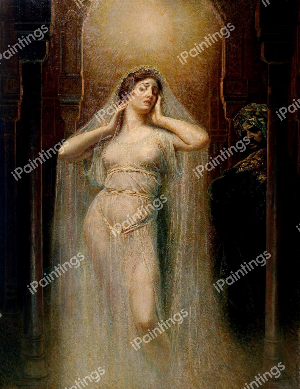 Women of the Empire. The painting by Rogelio de Egusquiza