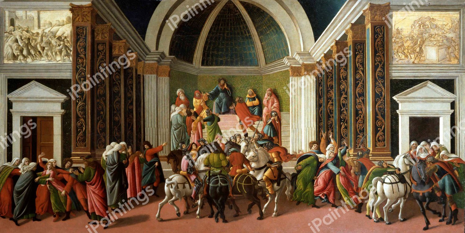 The Story of Virginia. The painting by Sandro Botticelli