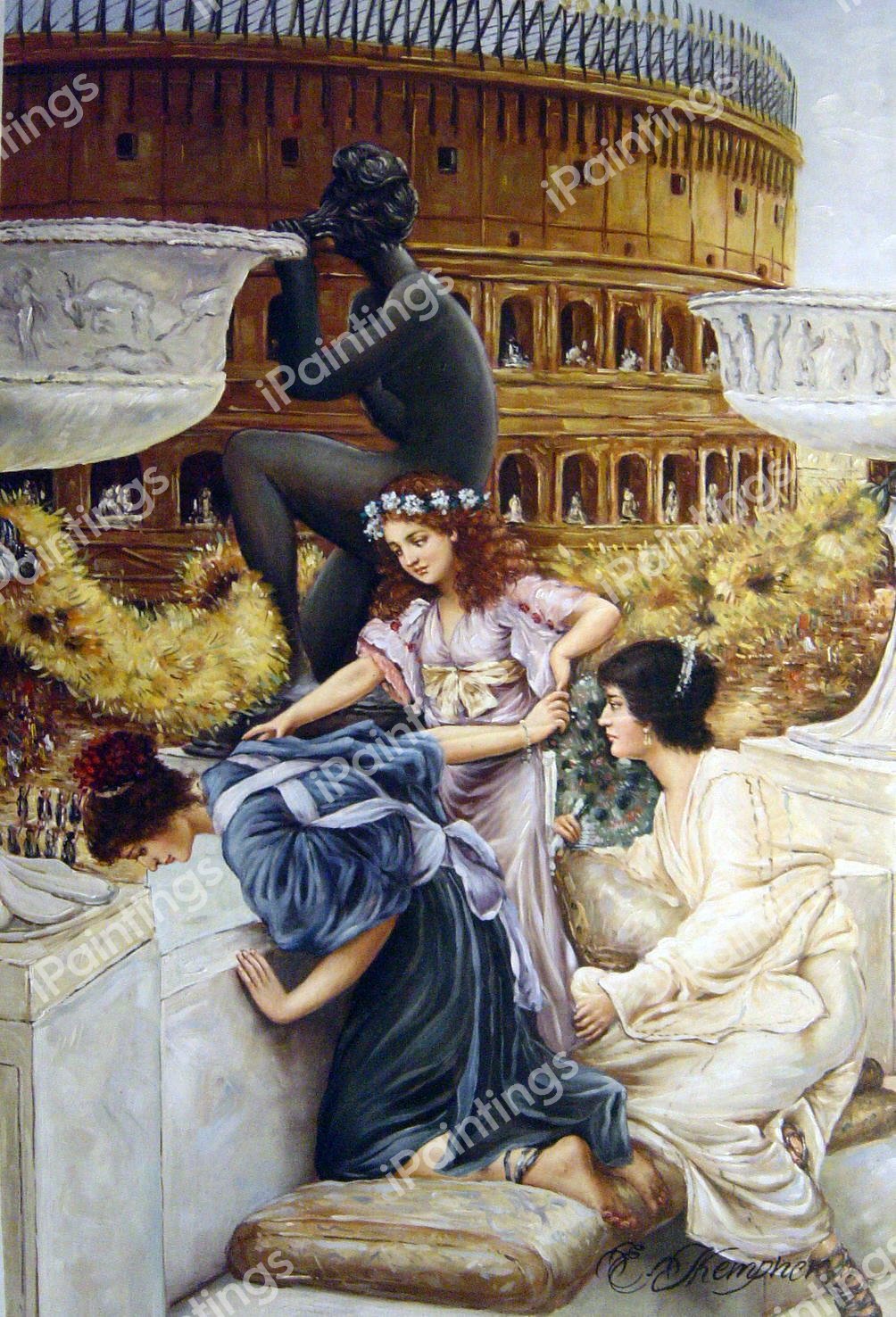 The Coliseum. The painting by Sir Lawrence Alma-Tadema