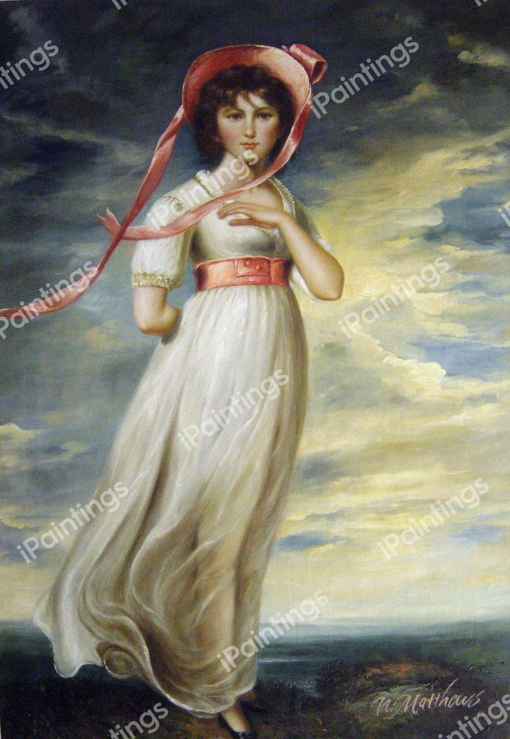 Pinkie. The painting by Sir Thomas Lawrence