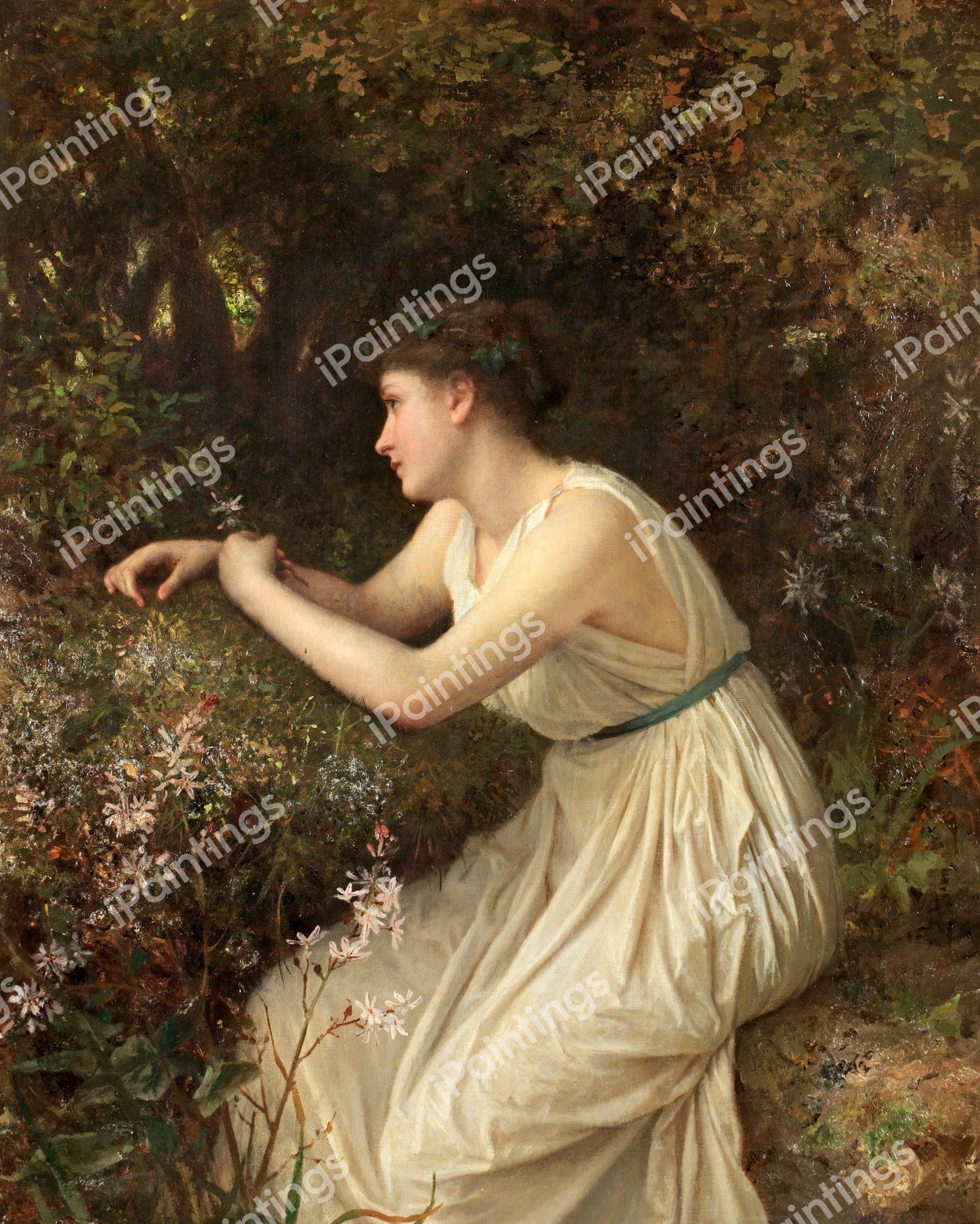 Natural Princess. The painting by Sophie Anderson