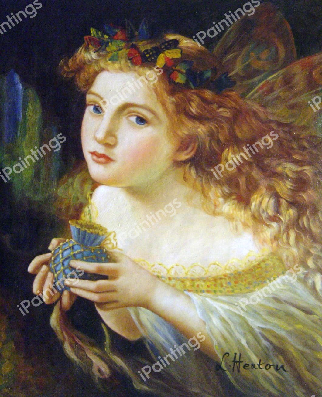 Take The Fair Face Of Woman. The painting by Sophie Anderson