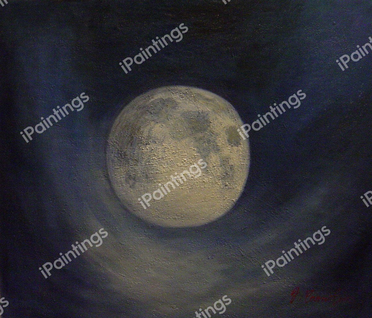 Space Adventure. The painting by Our Originals