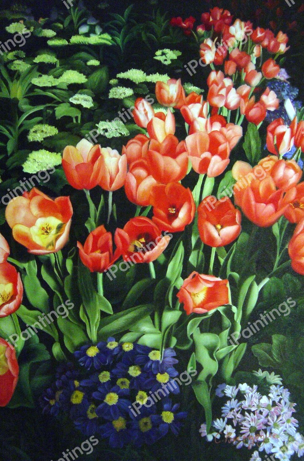 Spring Flowers. The painting by Our Originals
