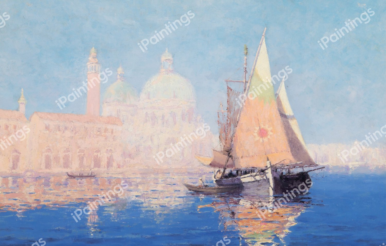 Venice. The painting by Sydney Laurence