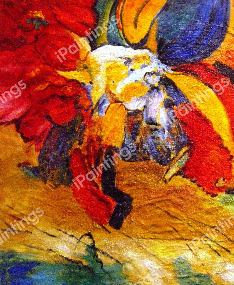 The Abstract Free Flow. The painting by Our Originals