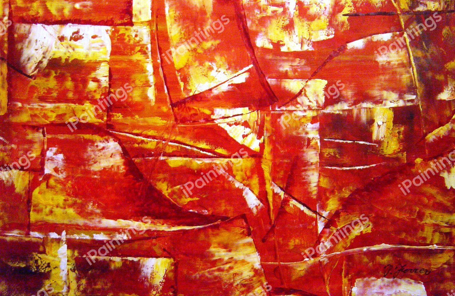 The Artistic Abstract. The painting by Our Originals