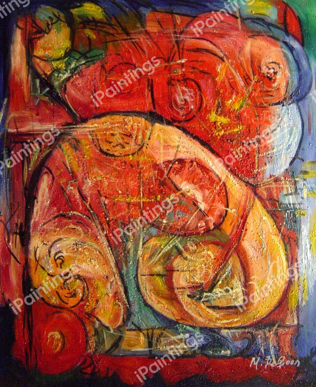 The Artistic Figures. The painting by Our Originals