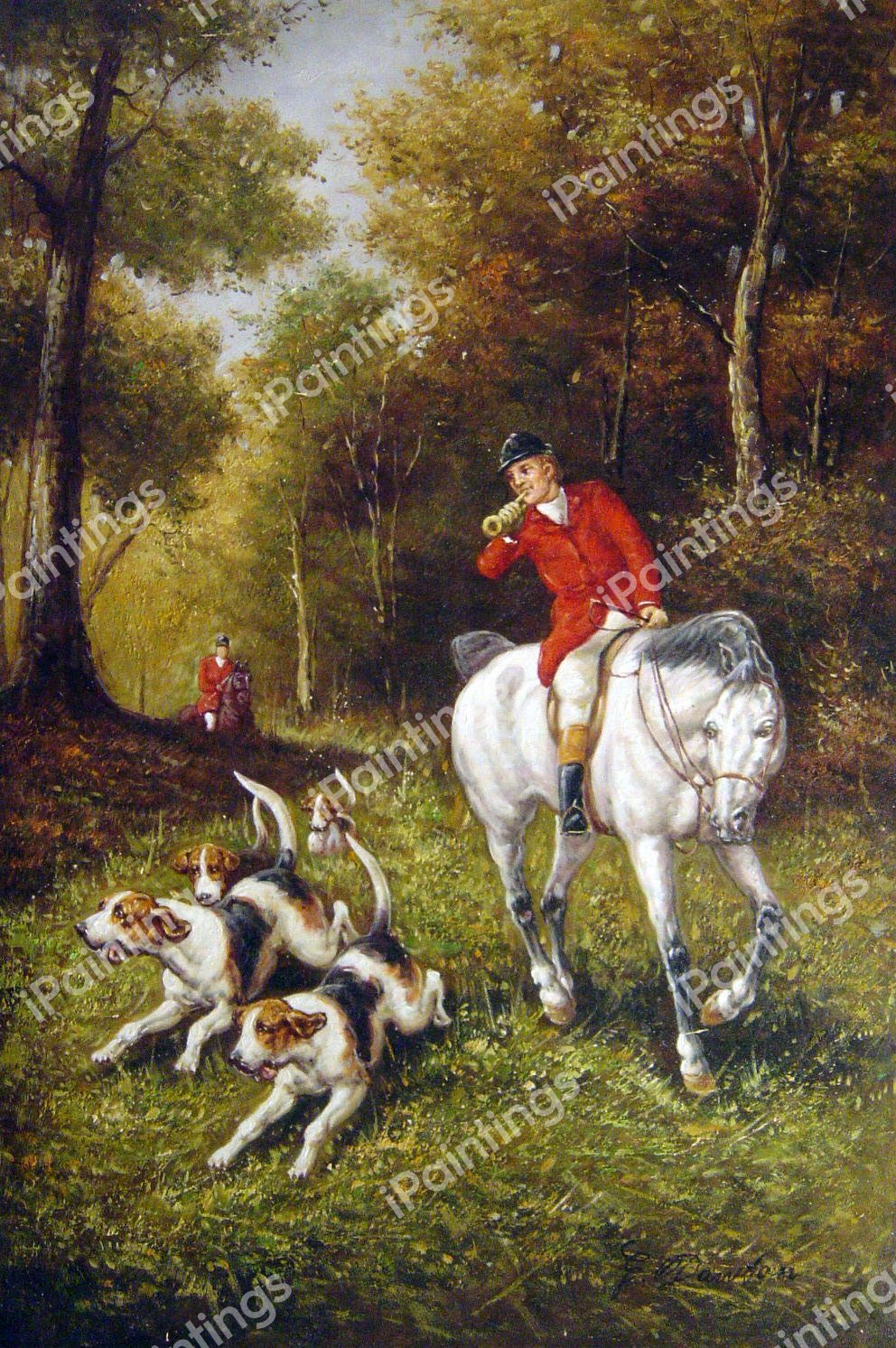 To The Cover. The painting by Thomas Blinks