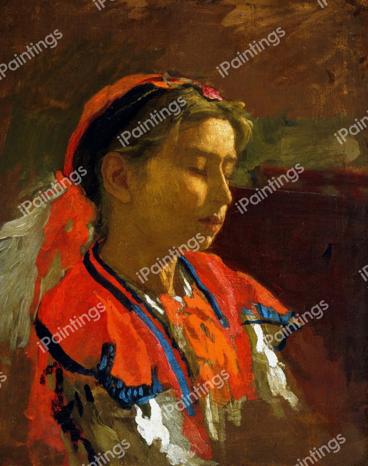 Carmelita Requena. The painting by Thomas Eakins