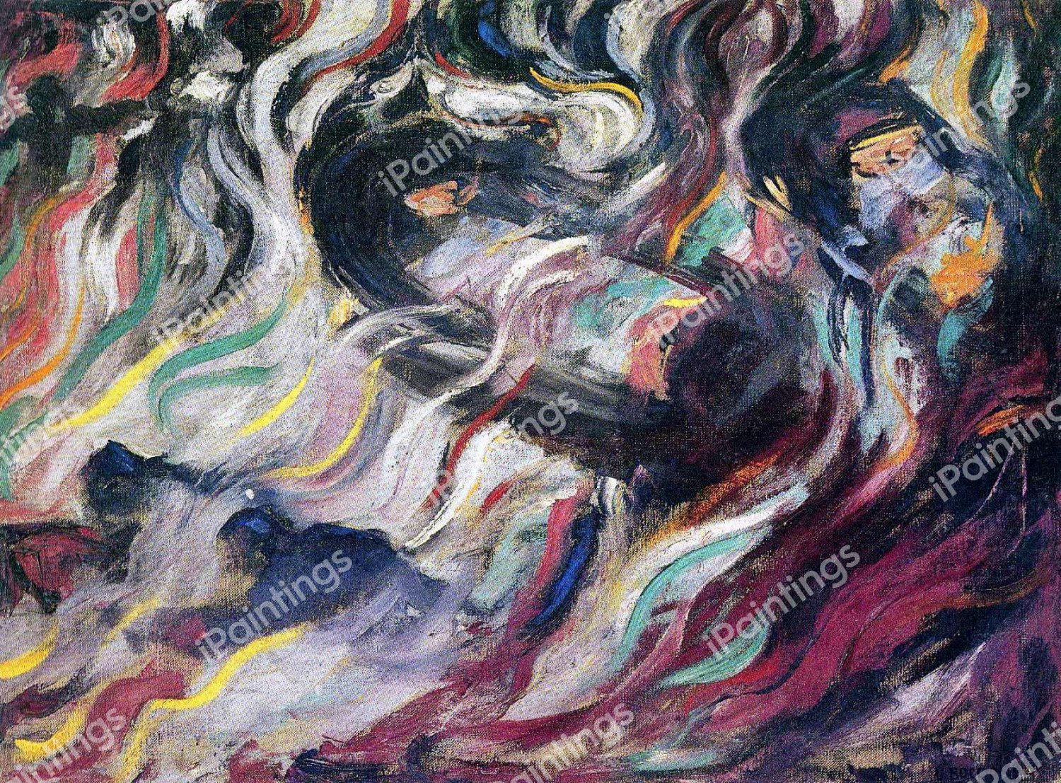 All About the Uncertainties: Farewells. The painting by Umberto Boccioni