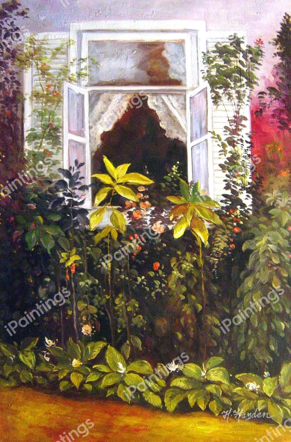 Window. The painting by Victor Borisov-Musatov