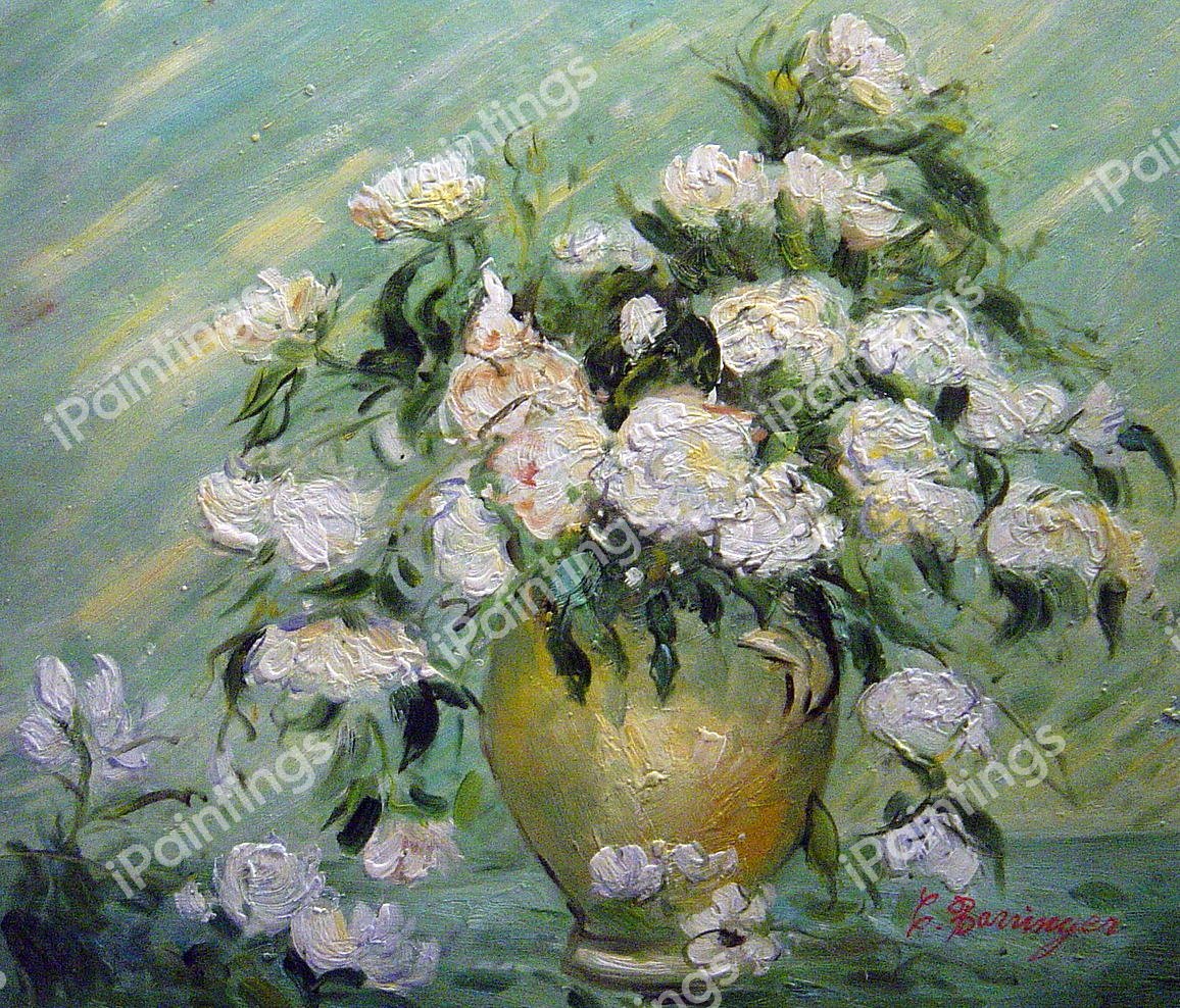 A Bouquet Of Roses. The painting by Vincent Van Gogh